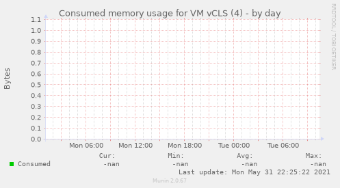 Consumed memory usage for VM vCLS (4)